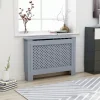 Lämpöpatterin suoja antrasiitti 112x19x81 cm mdf*FinePRICE Sale