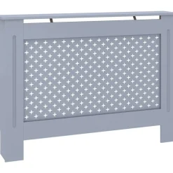 Lämpöpatterin suoja antrasiitti 112x19x81 cm mdf*FinePRICE Sale