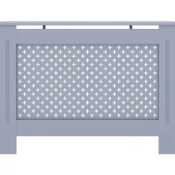 Lämpöpatterin suoja antrasiitti 112x19x81 cm mdf*FinePRICE Sale
