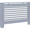 Outlet Lämpöpatterin suoja antrasiitti 112x19x81cm mdf Patterinsuojat
