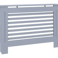 Outlet Lämpöpatterin suoja antrasiitti 112x19x81cm mdf Patterinsuojat