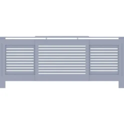 Sale Lämpöpatterin suoja harmaa mdf 205 cm Patterinsuojat