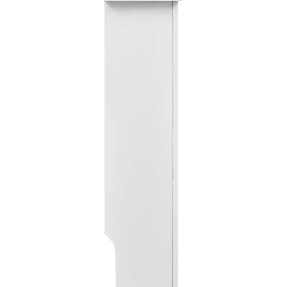 Lämpöpatterin suoja MDF 172 cm valkoinen*FinePRICE Sale