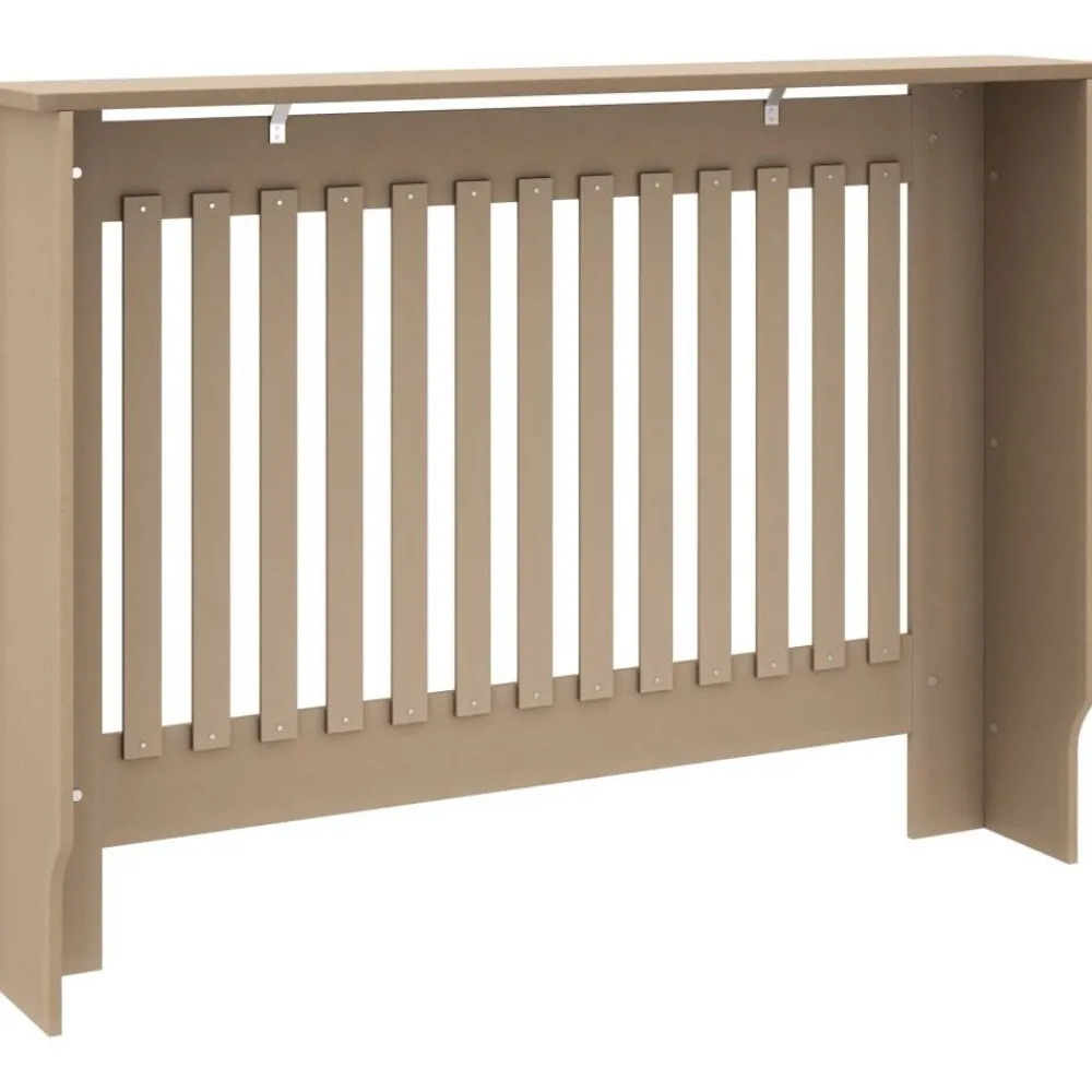 Lämpöpatterin suoja mdf 112x19x81cm*FinePRICE Outlet