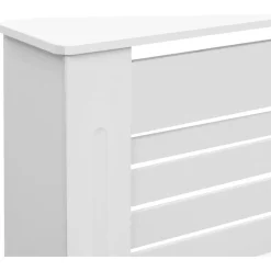 Sale Lämpöpatterin suoja MDF 172x19x81.5 cm valkoinen Patterinsuojat