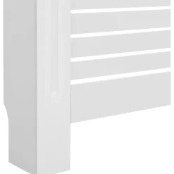 Sale Lämpöpatterin suoja MDF 172x19x81.5 cm valkoinen Patterinsuojat