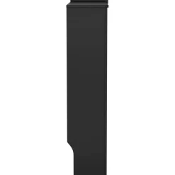 Lämpöpatterin suoja musta mdf 205 cm*FinePRICE Clearance