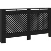 Best Lämpöpatterin suoja musta 152x19x81 cm mdf Patterinsuojat