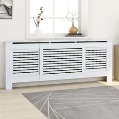 Best Lämpöpatterin suoja valkoinen mdf 205 cm Patterinsuojat