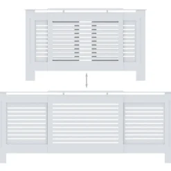 Best Lämpöpatterin suoja valkoinen mdf 205 cm Patterinsuojat