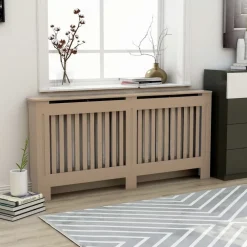 Lämpöpatterin suoja 172x19x81cm mdf*FinePRICE