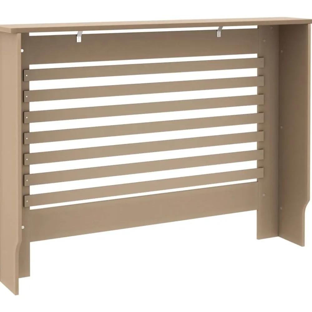 Online Lämpöpatterin suoja 112x19x81cm mdf Patterinsuojat