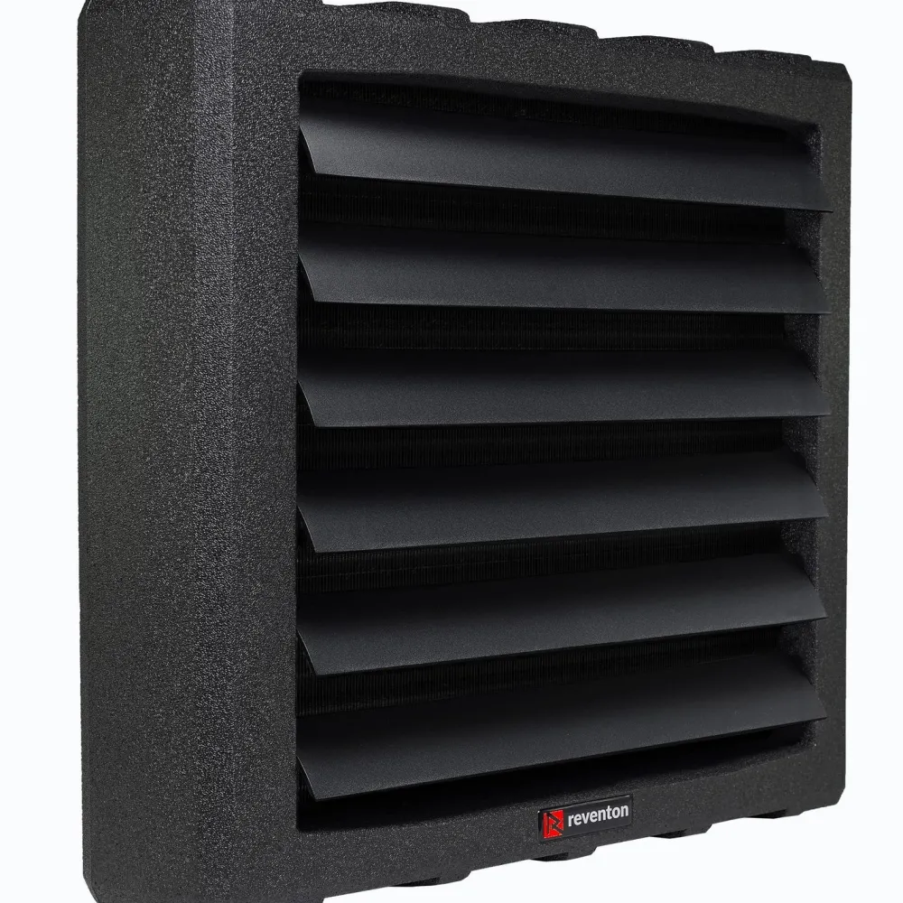 Discount Lämpöpuhallin HC20-3S 21,4 kW musta Vesikiertoiset Lämpöpuhaltimet