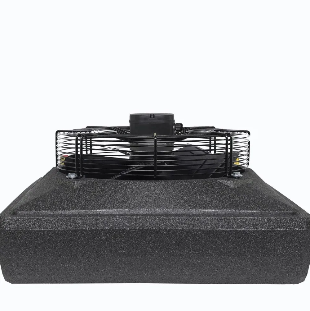 Discount Lämpöpuhallin HC20-3S 21,4 kW musta Vesikiertoiset Lämpöpuhaltimet