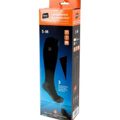 Lämpösukat , akulla, 3000mAh, S/M*Retki Hot