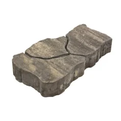 Loimuliuskekivi Lakka 80 264x490 mm mustavalkoinen*Lakka Rakennustuotteet Best