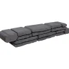 Loimumuurikivi Lakka 360x180x90mm, musta Muurikivet