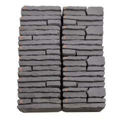 Loimumuurikivi Lakka 360x180x90mm, musta Muurikivet