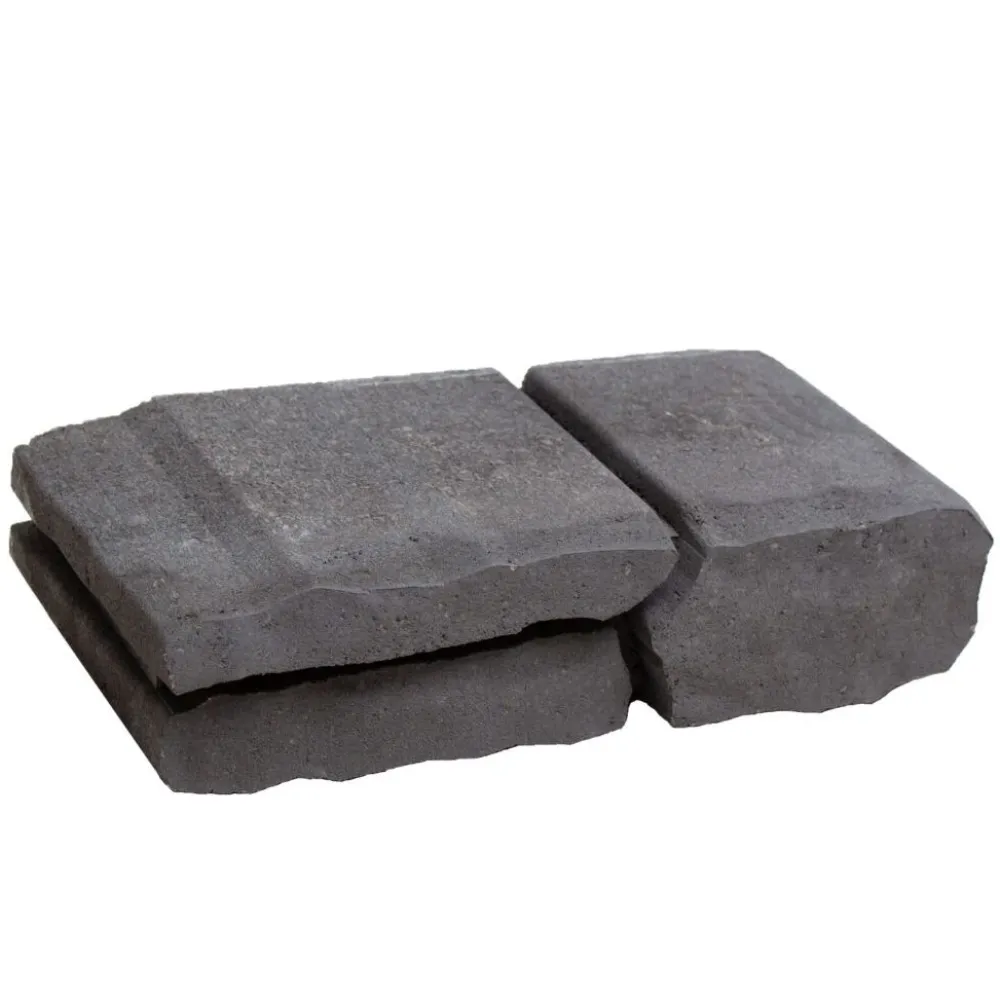 Loimumuurikivi Lakka 360x180x90mm, musta Muurikivet