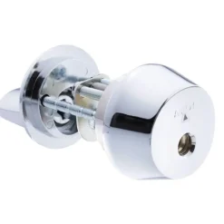 Lukkopesä ja vääntönuppi CY001 kromattu*Abloy Discount