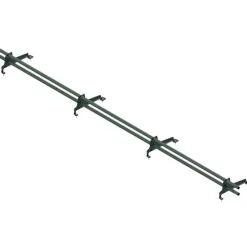 Lumiestepaketti , tiilikuvioiduille teräskatoille (Muotokate 350), 3m, 2 lumiesteputkea + asennussarja, eri värejä Kattoturvatuotteet
