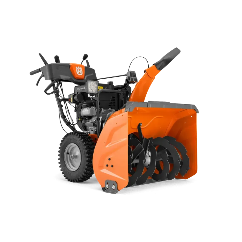 Lumilinko ST 376 sähköstartilla + lämpökahvat*Husqvarna Outlet