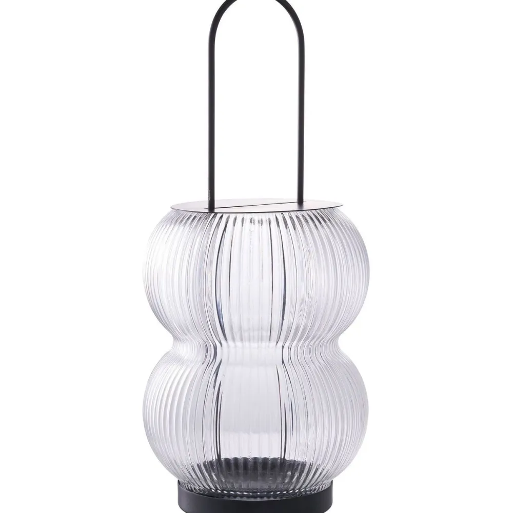 Lyhty Lucena, metalli/lasi, musta*House Nordic Outlet