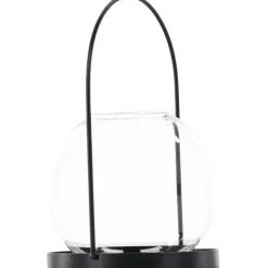 New Lyhty Flora, ø22cm, musta Lyhdyt