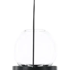 New Lyhty Flora, ø22cm, musta Lyhdyt