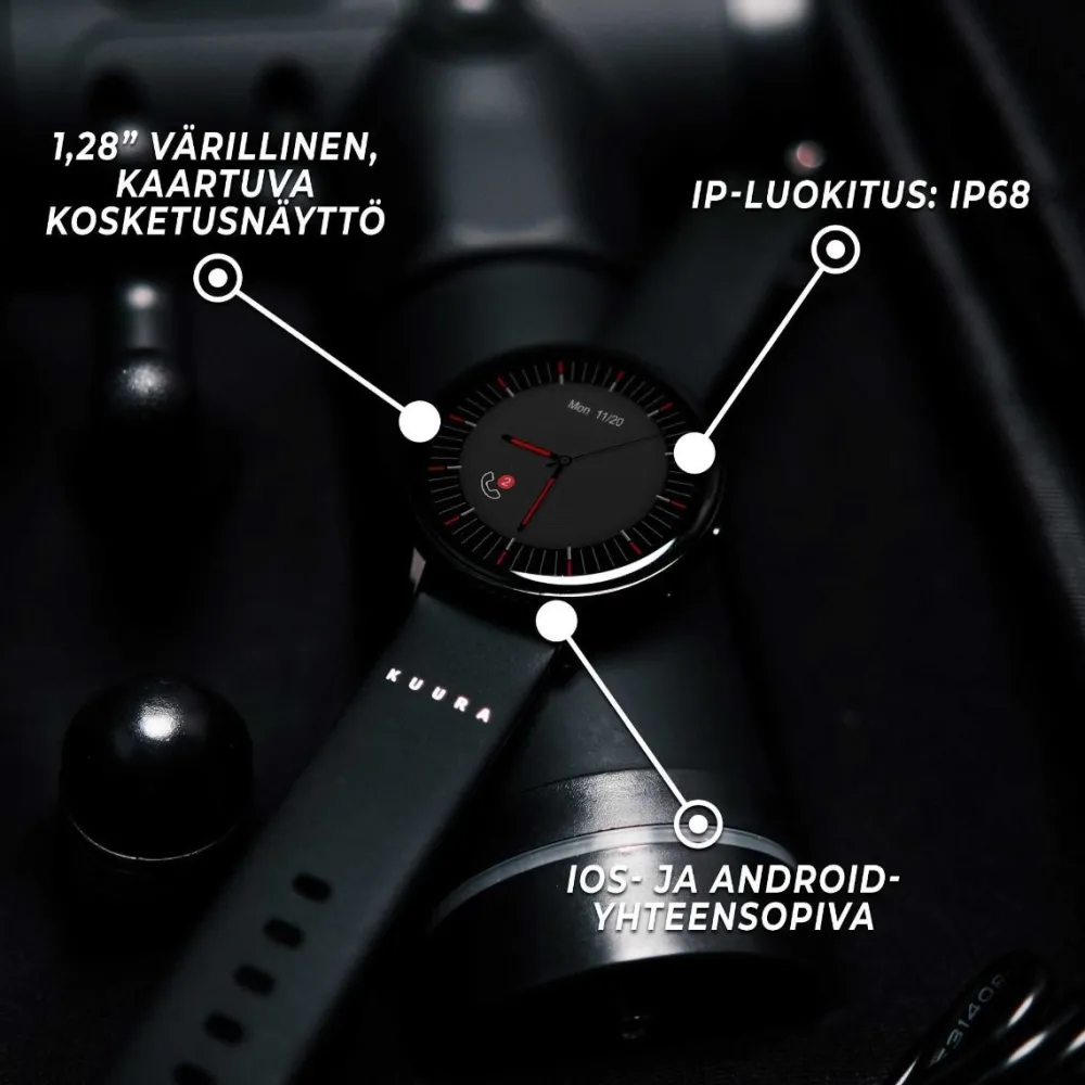 Älykello Function F7 V3 musta*Kuura Online