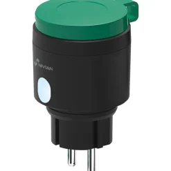 Discount Älypistoke Nivian Smart, ulkokäyttöön, maksimikuormitus 16A, kulutustilastot, ajastin ja kalenteri, WiFi Hälytysjärjestelmät