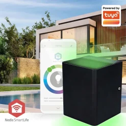 Älyseinävalaisin ZBLOW10RGBW Smartlife ZigBee musta*Nedis Online