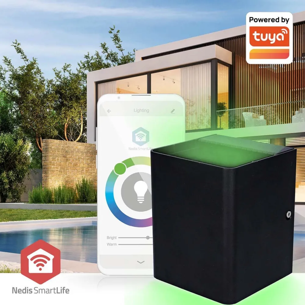 Älyseinävalaisin ZBLOW10RGBW Smartlife ZigBee musta*Nedis Online