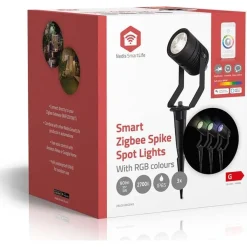 New Älyspottivalaisin ZBLOS10RGBW3 Smartlife ZigBee musta Älyvalaisimet Ulos
