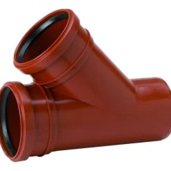 Maaviemärin haarayhde PVC 250/160x45°*Uponor Sale