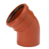 Maaviemärin kulmayhde PVC 400x45°*Uponor Outlet