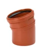 Maaviemärin kulmayhde PVC 250x15°*Uponor Sale