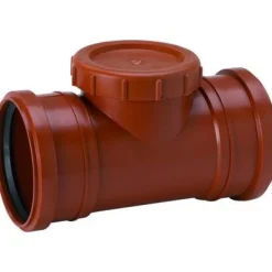 Maaviemärin puhdistusyhde PVC 200 mm*Uponor Hot