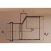 Maaviemärin supistusyhde PVC 200-160 mm*Uponor Best