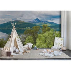 Online Maisematapetti Horizon, non-woven, mittatilaus Mittatilaustapetit