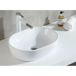 Best Malja-allas Arequipa 480x350mm valkoinen Pesualtaat Tason Päälle|Malja-Altaat