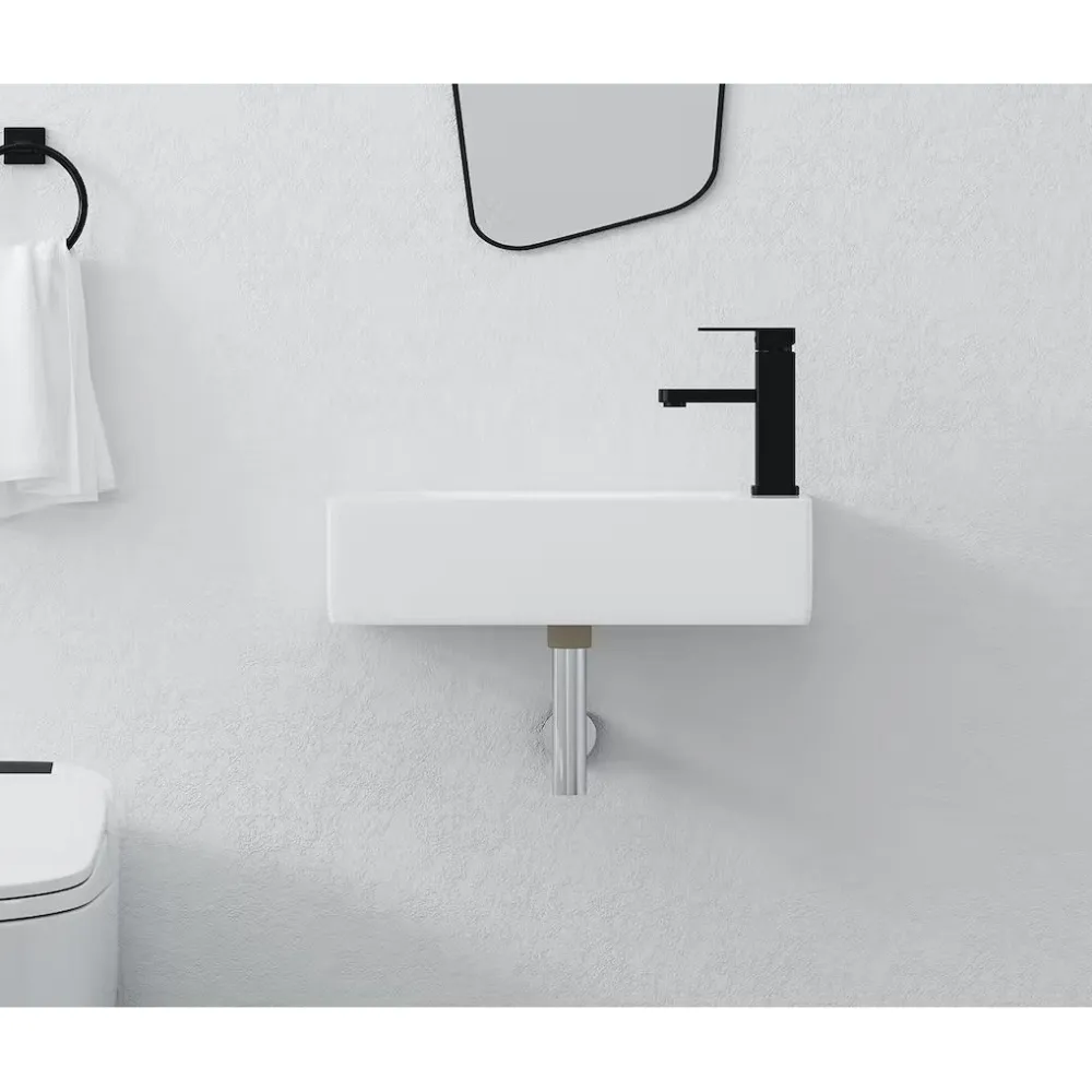 Malja-allas Krut 500x250 mm valkoinen*Bathlife Clearance