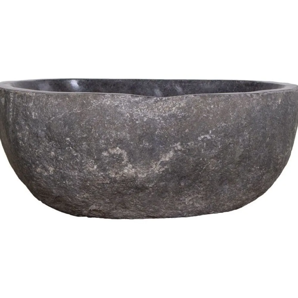 Discount Malja-allas Donau, 350x400x150mm, jokikivi, harmaa Malja-Altaat
