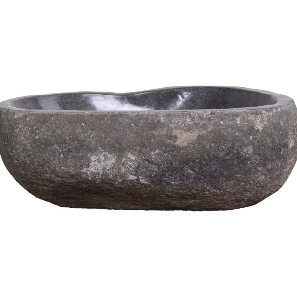 Discount Malja-allas Donau, 350x400x150mm, jokikivi, harmaa Malja-Altaat