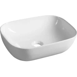 New Malja-allas 46341, 460x340 mm, valkoinen Pesualtaat Tason Päälle|Malja-Altaat
