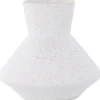 Clearance Maljakko Rellis, ø22cm, valkoinen Maljakot