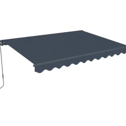 Outlet Markiisi , 2,95x2,5 m, tummanharmaa Markiisit