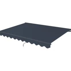 Outlet Markiisi , 2,95x2,5 m, tummanharmaa Markiisit