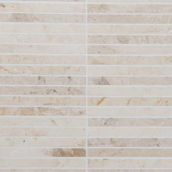 Marmorimosaiikki Crema Light, kiiltävä, verkolla, 305 x 305/15 x 151 mm*Qualitystone Sale
