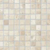 Marmorimosaiikki Square White, verkolla, 30 x 30 mm*Qualitystone Hot